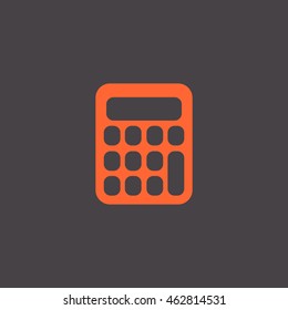 calculator icon vector.