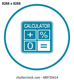 Calculator Icon Vector