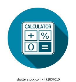 Calculator Icon Vector