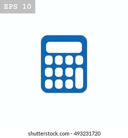 calculator icon vector.