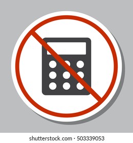 Calculator Icon Vector