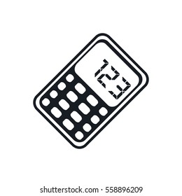 Calculator icon vector