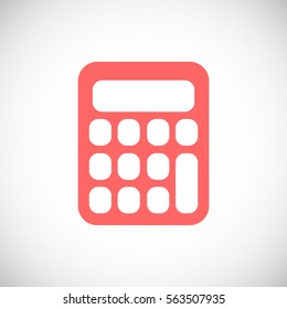 calculator icon vector.