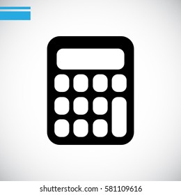 calculator icon vector.