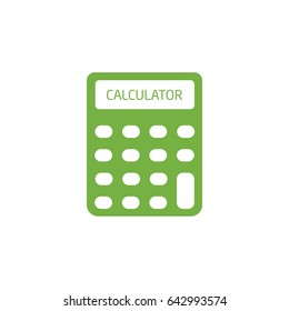 calculator icon vector