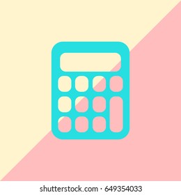 calculator icon vector.