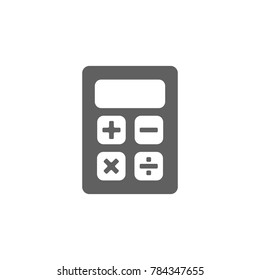 Calculator icon vector