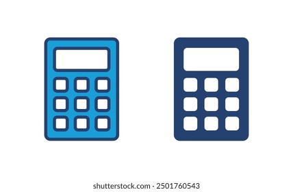 Calculator icon vector. Accounting calculator icon. calculator vector