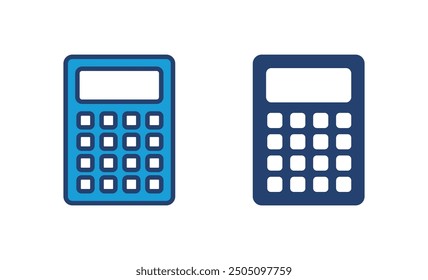 Icono de la calculadora Vector. Icono de la calculadora contable. calculadora Vector