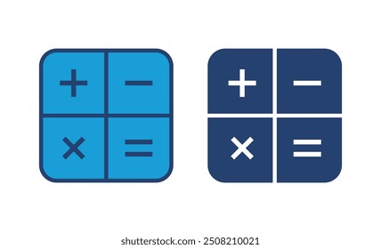 Calculator icon vector. Accounting calculator icon. calculator vector