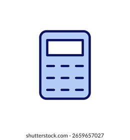 Vetor de ícone da Calculadora. Sinal e símbolo da calculadora de contabilidade.
