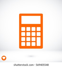 calculator icon  vector best flat icon  EPS