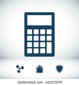 calculator icon  vector best flat icon  EPS