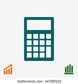 calculator icon  vector best flat icon  EPS