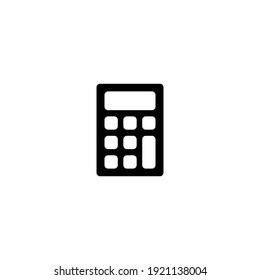 Calculator icon vector for computer, web and mobile app 