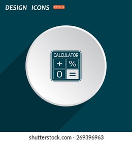 calculator. icon. vector design