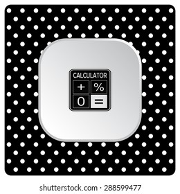 calculator. icon. vector design