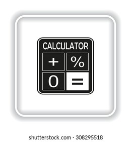 calculator. icon. vector design