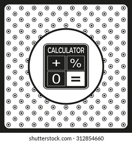 calculator. icon. vector design
