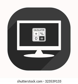 calculator. icon. vector design