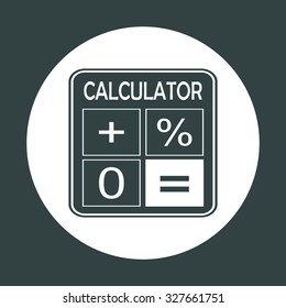 calculator. icon. vector design