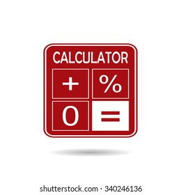 calculator. icon. vector design