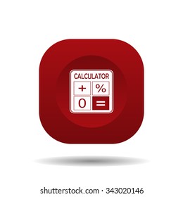 calculator. icon. vector design