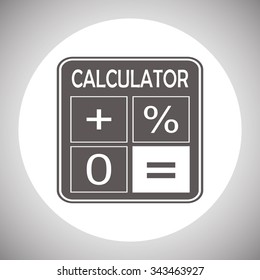 calculator. icon. vector design