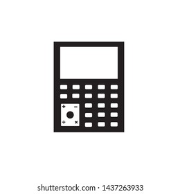 Calculator Icon Vector Design Illustration