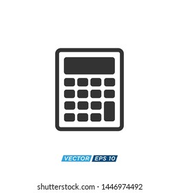 Calculator Icon Vector Design Illustration 