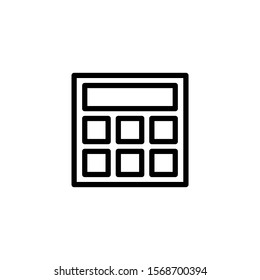 Calculator icon vector design illustration