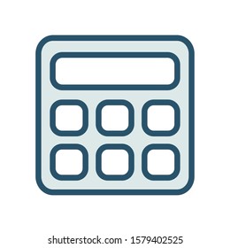 Calculator icon vector design illustrtion