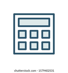 Calculator icon vector design illustrtion