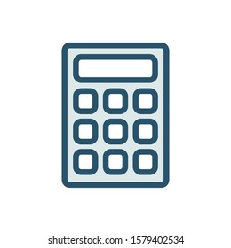 Calculator icon vector design illustrtion