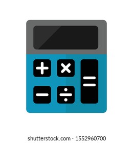 Calculator Icon Vector Design Template. Flat Icon Calcultor