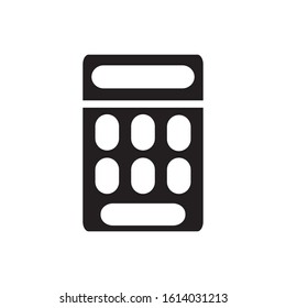 Calculator icon vector design template 