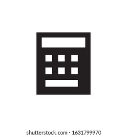 Calculator icon vector design template