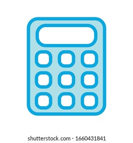 Calculator icon vector design template ilustration