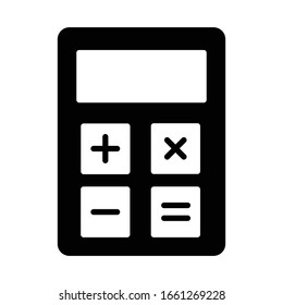 Calculator icon vector design template ilustration