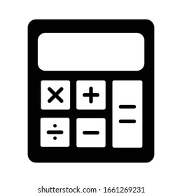 Calculator icon vector design template ilustration