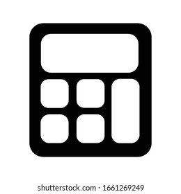 Calculator icon vector design template ilustration