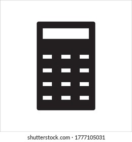 Calculator icon vector design template