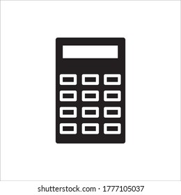 Calculator icon vector design template