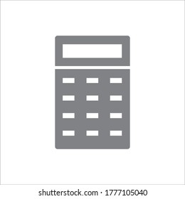Calculator icon vector design template