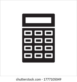 Calculator icon vector design template