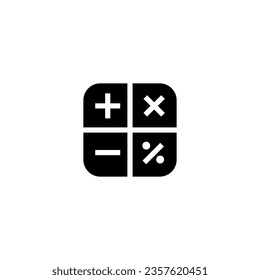 calculator icon vector design templates 
