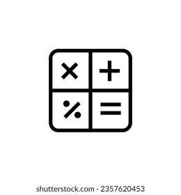 calculator icon vector design templates 
