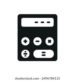 Calculator icon vector design templates simple and modern concept