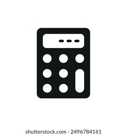 Calculator icon vector design templates simple and modern concept