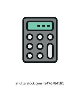 Calculator icon vector design templates simple and modern concept